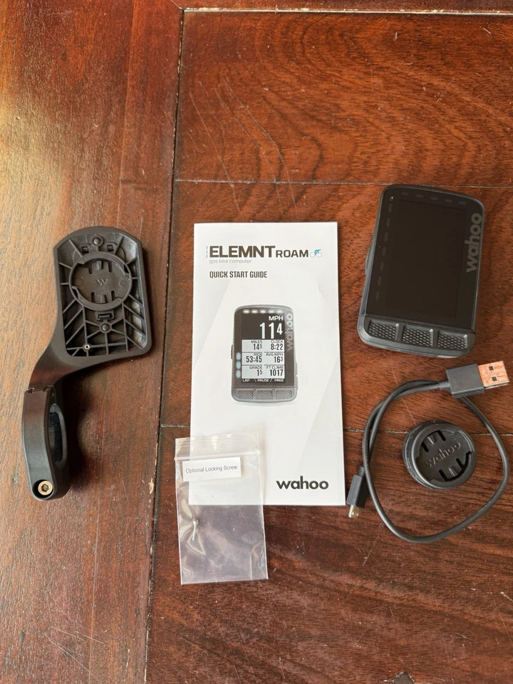 Wahoo ELEMNT Roam V1 - GPS Fahrradcomputer - Schwarz neuwertig Top Zustand - Bild 4 von 4