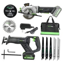  Seghetto circolare e reciproco senza fili 4-1/2" seghetto circolare senza fili kit combinato