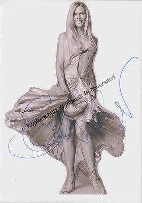 Original Autogramm Sonya Kraus /// Autogramm Autograph signiert signed si 281403
