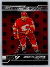 2023-24 O-Pee-Chee Platinum #SS-8 Matthew Coronato Sweet Selections Flames