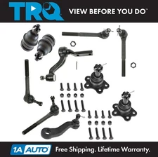 TRQ Front Ball Joint Tie Rod End Pitman Idler Arm Kit for C1500 C2500 Suburban