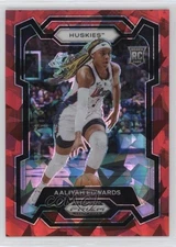 2024 Panini Prizm Draft Picks Red Ice Prizm Aaliyah Edwards #3 Rookie RC