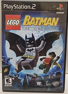 LEGO Batman The Videogame (Sony PlayStation 2, PS2) - No Manual - Tested Working
