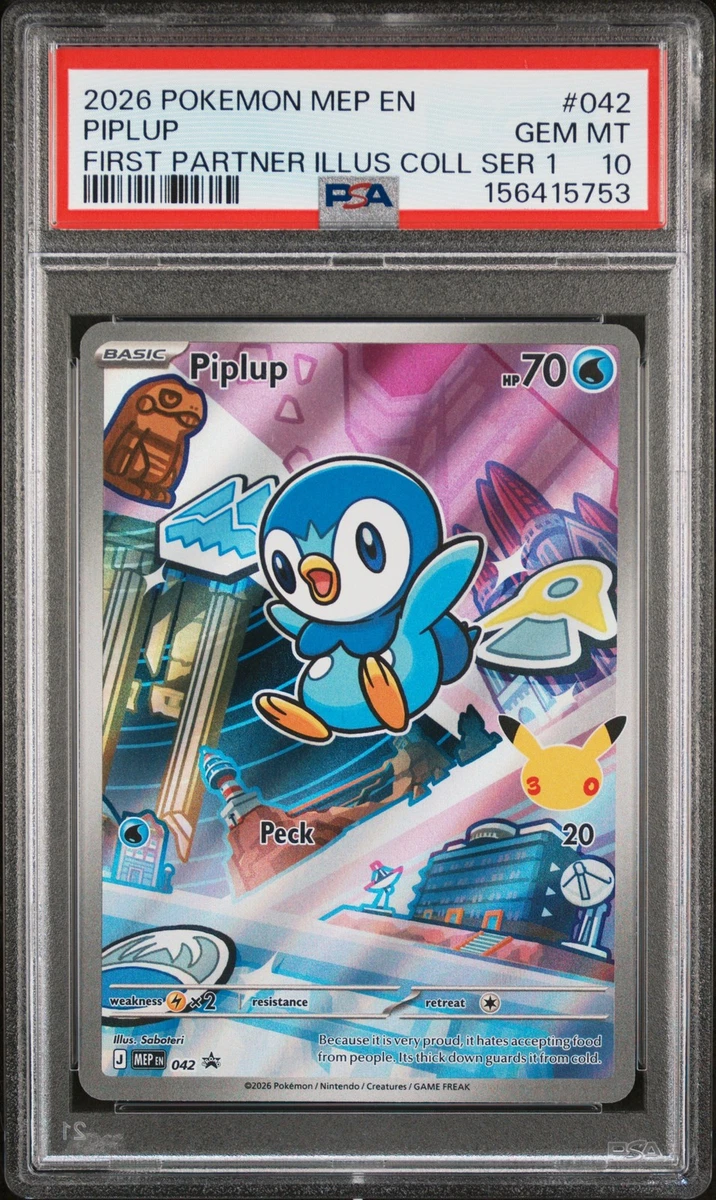 Piplup Pokémon TCG Cards for sale | eBay
