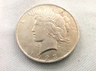 Antique 1923 Peace Silver Dollar $1 US Coin 90% Silver Circulated 100+ Years Old