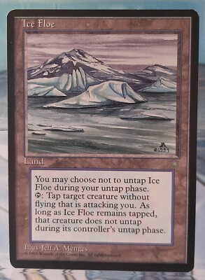 Magic Vintage - Ice Floe / Eisscholle - Uncommon/Land - Eiszeit - EN/DE/NM/EX