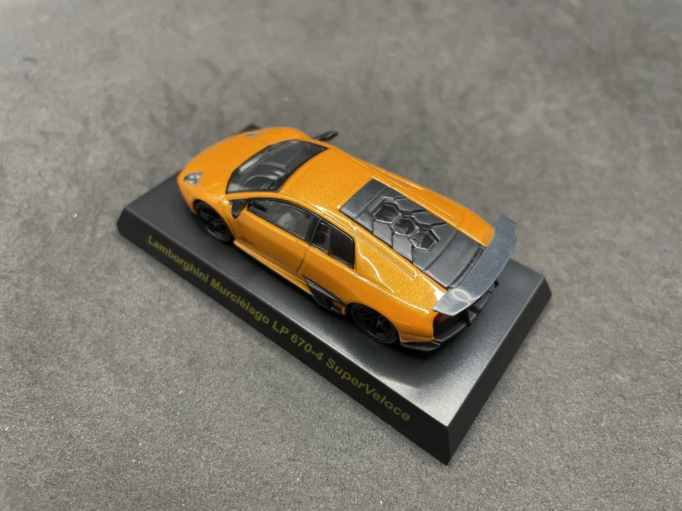 Kyosho 1/64 Lamborghini 3 Murcielago Superveloce LP 670-4 diecast model car 44C3 - Image 3 of 4