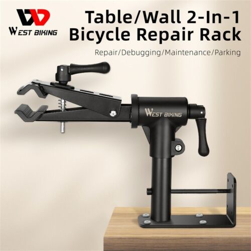 Herramienta de reparación de mantenimiento de bicicletas 2 en 1 mesa/pared WEST BIKING - Imagen 1 de 13