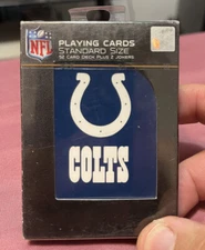 Indianapolis Colts Deck Of 52 Playing Cards Poker Black Jack. NFL