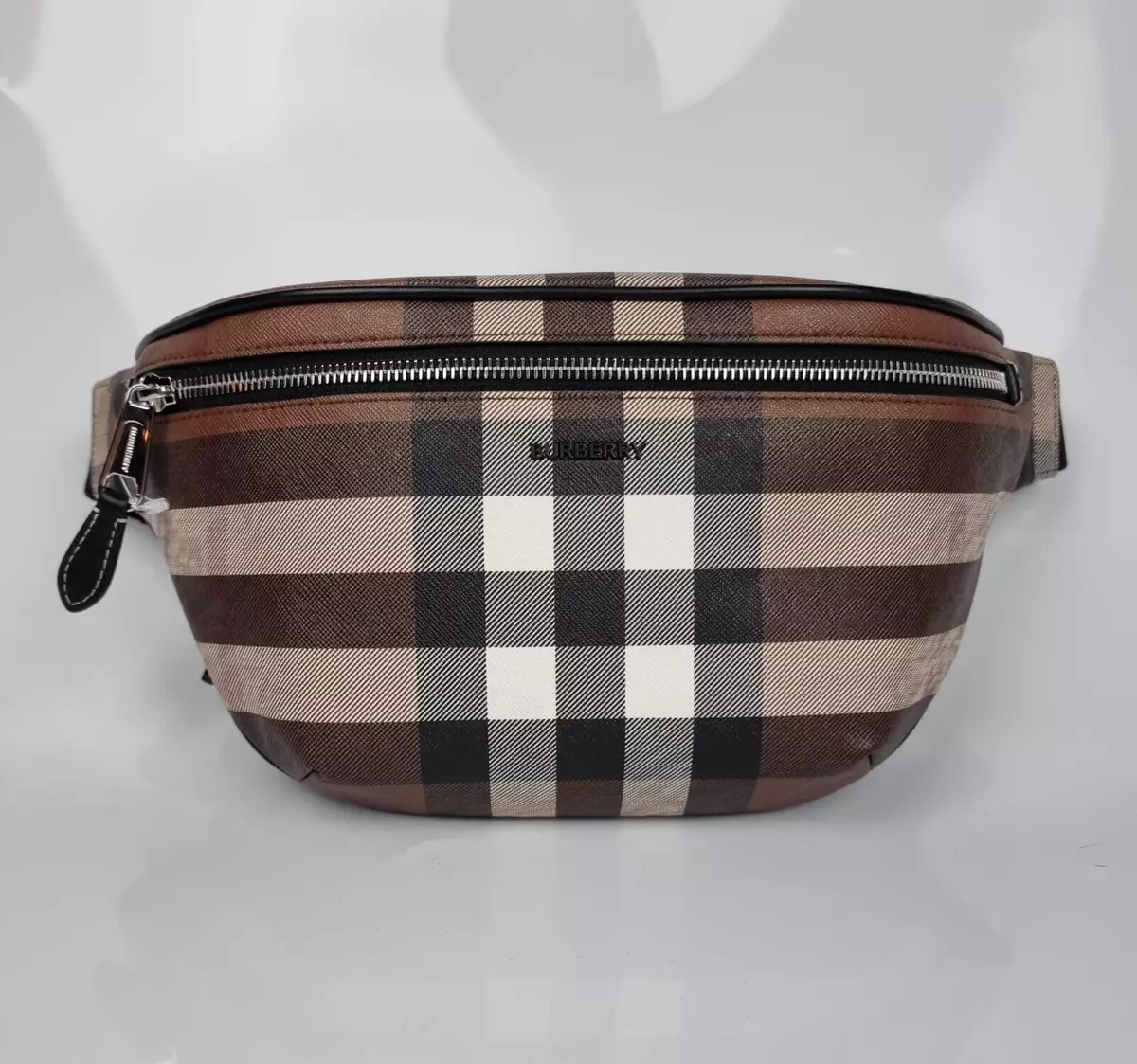 Burberry Brown Checkered Belt New | eBay