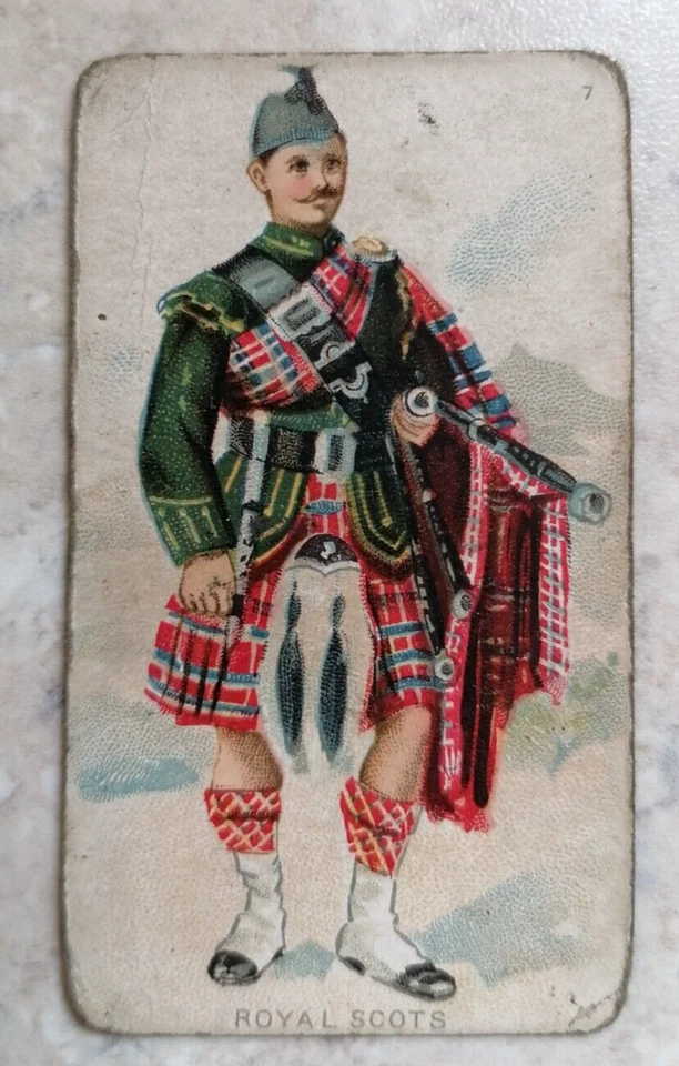 THE AMERICAN TOBACCO COMPANY Military Uniforms x12 Bengal Madras Lancers 1900 - Image 2 of 4