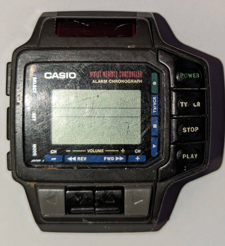 Casio remote control watch sale