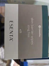New In box 25 ConvaTec 423392, Esenta Skin Barrier Wipes Sting Free