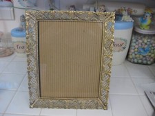 Beautiful Vintage Ornate Gold Metal Picture Photo Frame