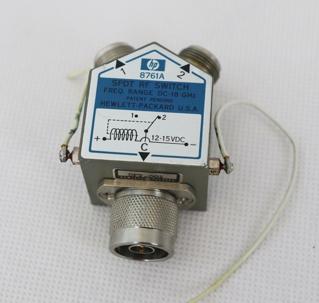 Agilent HP Keysight 8761A SPDT RF Coaxial Switch eBay