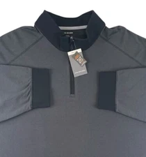 NWT Van Heusen Shirt Mens 2XL Big & Tall Black Stain Shield Outdoor Gorpcore