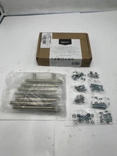 Box of 10 Amazon Basics Euro Bar Cabinet Handle 1/2" Diameter 5.38"L Champagne