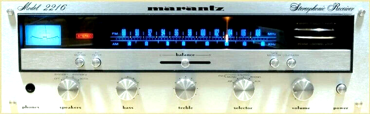 Marantz 2225 & 2252 Receiver Light Replacement Kit - Blue LED Lamp Bulbs