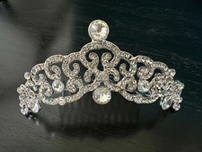 Princess Tiara Costume Wedding Bridal Hair Comb Head Beauty Accessory