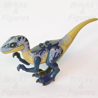 Jurassic World LEGO® Raptor Dark Blue & Sand Blue Markings