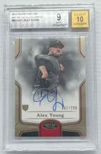 2020 Tier One Alex Young Break Out Rookie Auto #067/299 BGS 9/10 Diamondbacks