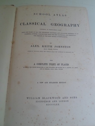 Map 1870 IMPERIUM ROMANUM Jam Latissime Patens By Keith Johnston (Plate 12) - Picture 8 of 8