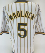 Bill Madlock Signed Pittsburgh Pirates Jersey (JSA COA) 4×NL Batting Champion