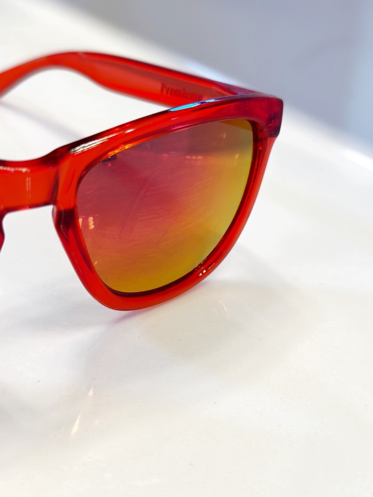 Red Knockaround Premiums Glossy Frames Mirror Mon… - image 8