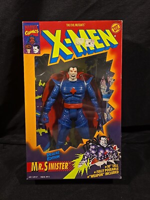 Mr Sinister Vintage Marvel X-Men Deluxe Edition 10'' Figure Evil Mutant Toy Biz 