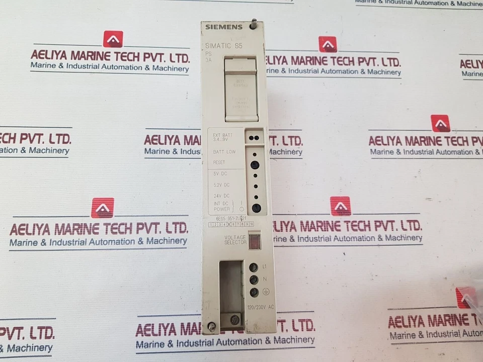 Siemens 6ES5 951-7LB21 Simatic S5 Power Supply PS 3A DC 5V/3a, DC 24V/0.2A - Image 3 of 4