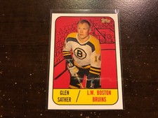 2002-03 Topps Rookie Reprint GLEN SATHER #11 OF 15