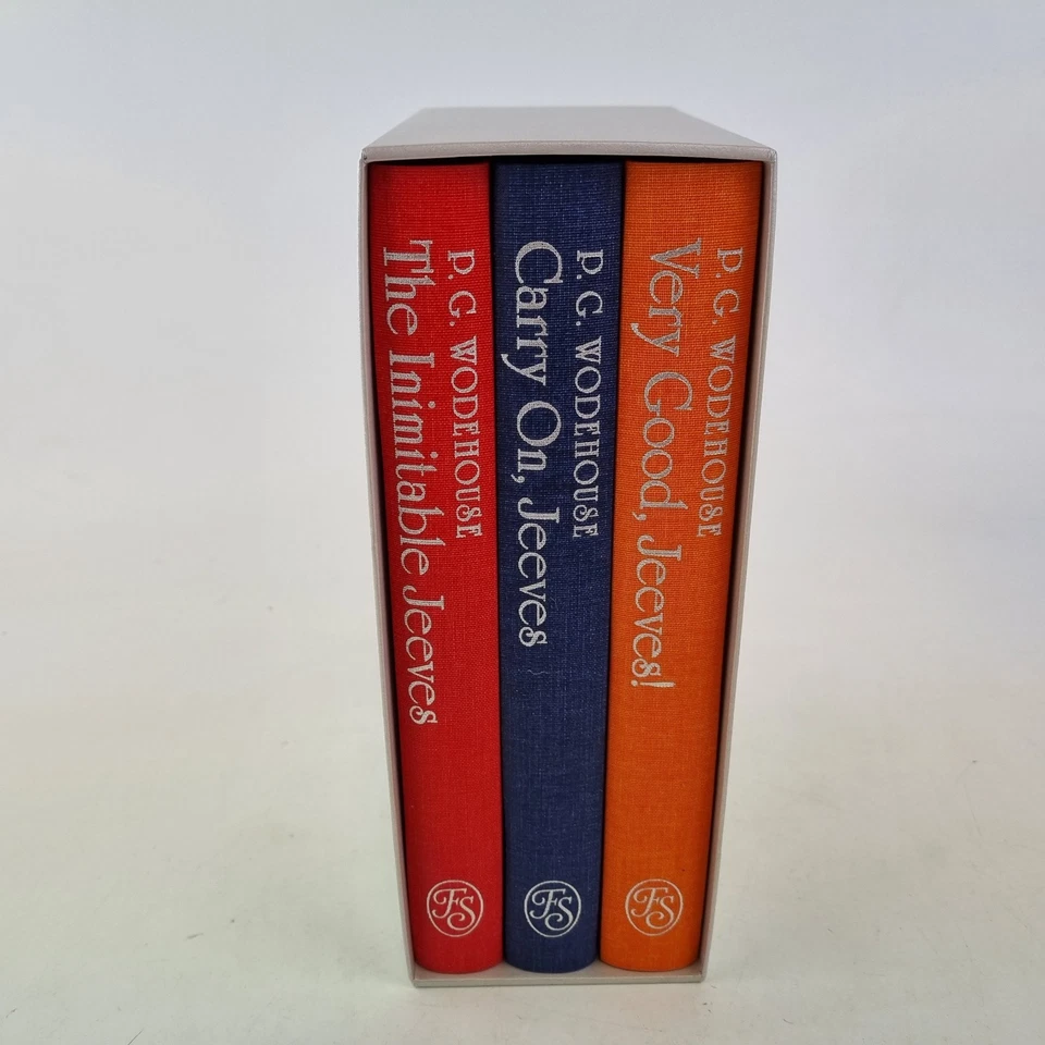 Folio Society: Jeeves And Wooster By P. G. Wodehouse 3 Volume Set - Image 3 of 4