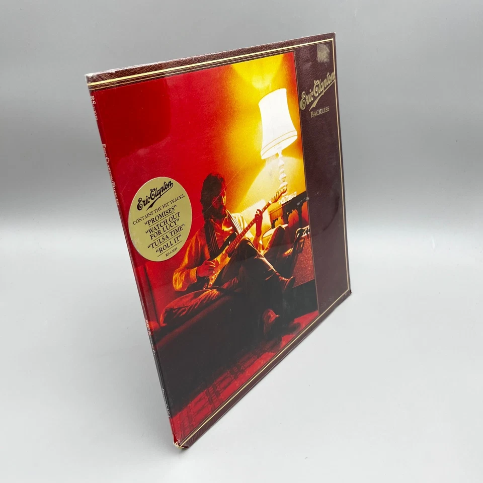 Eric Clapton Backless Vinyl RS-1-3039 SEALED 1978 Gatefold with Hype Sticker - Image 4 of 4