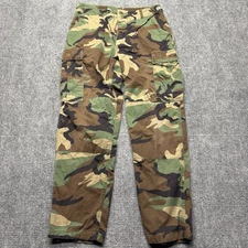 USGI Woodland Camo BDU Pants Mens Medium Reg 32x31 Military Combat Cargo