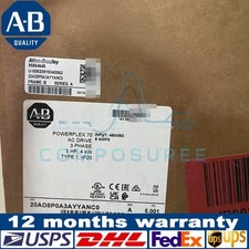 New Factory Sealed Allen Bradley 20AD8P0A3AYYANC0 Free Fast Shipping