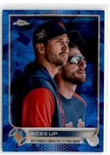 2022 TOPPS CHROME SAPPHIRE ACES UP NEW YORK METS #US288