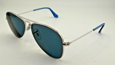 RAY-BAN EYEGLASSES FRAMES ONLY RJ9506S 22/80 SILVER / BLUE AVIATOR 50-13-120