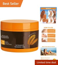 Intensive Tanning Lotion for Luxurious Bronze Skin - All Skin Types 2 x 0.5 oz 
