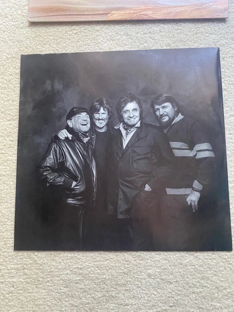 Highwayman 1985 Columbia FC 40056 Carrollton Press -Cash, Nelson Jennings ... NM - Image 3 of 4