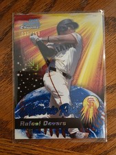 2025 Bowman Chrome - Meteoric Rise Rafael Devers #MR-13 Blue Mojo Refractor /150
