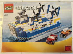 LEGO CREATOR 3 in 1 Transport Ferry (#4997) 100% Complete including all Manuals