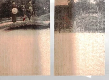 Early Rice Paper Stationery With Real Picture Photographs