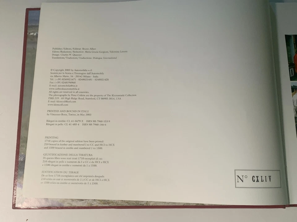 RARE PETER COLTRIN RACING IN COLOR 1954-1959 COLTRIN & NIXON SIGNED LTD EDITION - Image 4 of 4