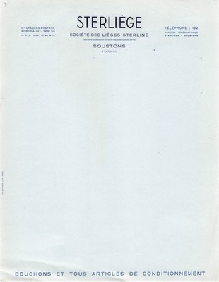 40 BUSTONS manufacturer STERLIEGE caps