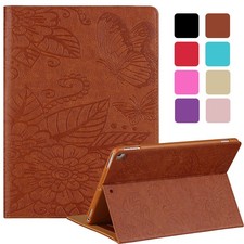 Leather Flip Stand Case for Apple iPad 9th Generation 10.2 Inch Auto Wake/Sleep