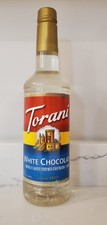 Torani Syrup 25.4 Fl Oz 750 mL WHITE CHOCOLATE