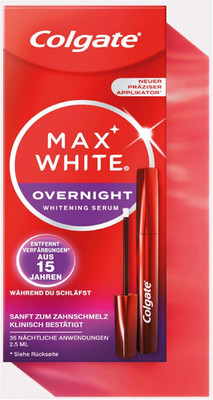 Colgate Max White Overnight Whitening-Serum 15 Jahre Verfärbungen 2.5ml