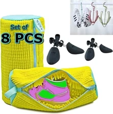 Shoe Washing Machine Bag (8-PCS Complete Set Easy Washing & Drying), unbloo 