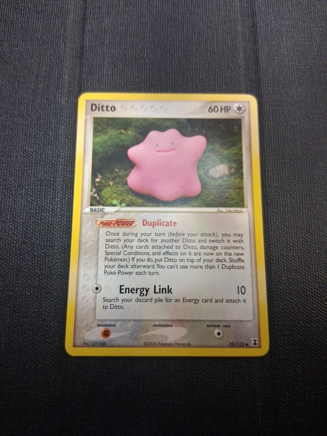 Pokemon Ditto 35/113 EX Delta Species NM Fast Ship