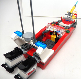 Lego 60005 Fire Boat Town City Fire 100% Complete